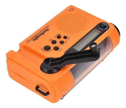 Set De Radio De Emergencia Hanrongda Outdoor Hand Solar 2000