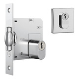 Fechadura Trava Rolete Pivotante 1005 Stam P/ Portas Madeira