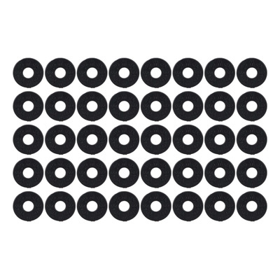 0309- Strap Lock Washers, 40 Piezas, Junta Para Guitarra, /
