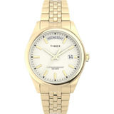 Reloj Timex Legacy Para Mujer De 36 Mm - Brazalete Dorado Es