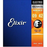 Encordoamento Guitarra 009 Elixir Super Light Nanoweb 12002