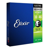 Cuerdas De Guitarra Eléctrica Elixir Optiweb 10-46