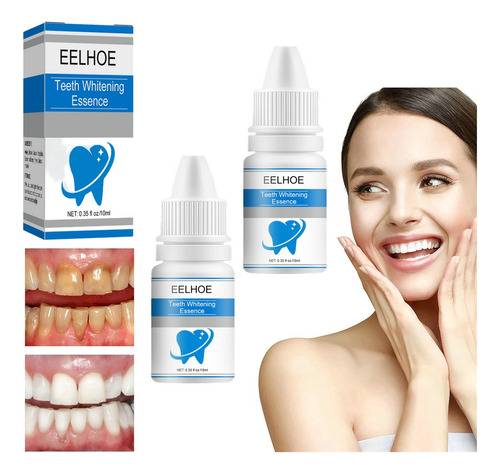 2×esencia Blanqueadora Dental Limpeza - mL a $14991