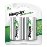 Pilas Recargables Energizer D2 X 1und