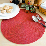 Kit 6 Souplat Impermeável Em 38cm Mesa Jantar Decorada Luxo