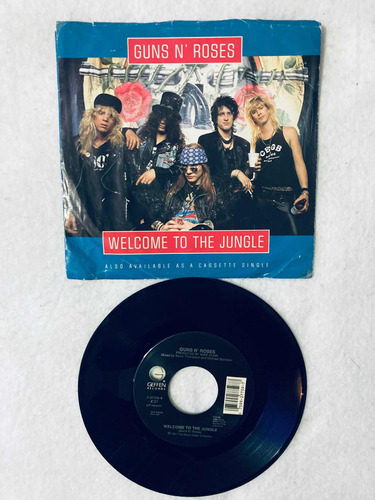 Guns N Roses Welcome To The Jungle Ep Lp Vinyl Vinilo Usa 87
