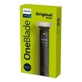 Aparador De Pelos Philips Oneblade Qp1424/10 Bivolt Cor Cinz