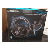 Volante Pedalera Joystick Ajustable Pc Y Consolas