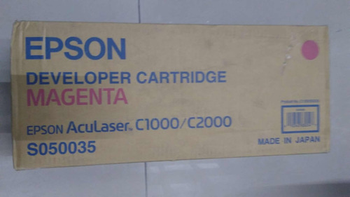 Toner Original Epson Aculaser C1000 Magenta So50035 Remate!