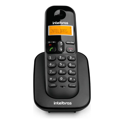 Ramal Digital Intelbras Ts3111 Sem Fio Preto Eco Mode | Frete grátis