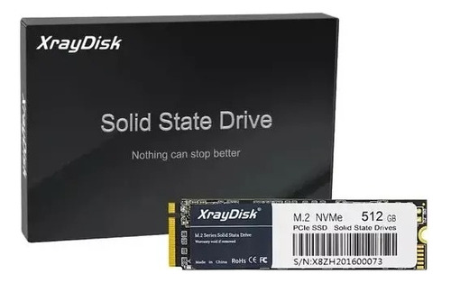 Ssd Xraydisk 1tb M.2 Nvme Pcle 2100 Mb/s Leitura Alta Velocidade