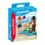 Juego Playmobil Special Plus Niños Con Globos De Agua 14 Piezas 3+