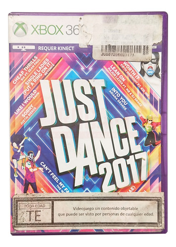 Just Dance 2017 Xbox 360 