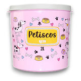 Pote Porta Petisco Biscoito Pet Cachorro Gato Bpa Free