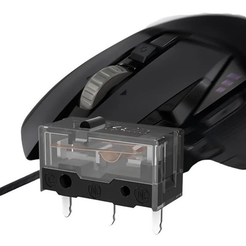 Micro Switch Kailh Gm8.0 (black Mamba) Para Ratón, Mouse 2pz