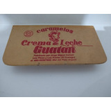 Caja De Caramelos Crema De Leche  Guatan  Antigua De Madera