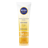 Protector Facial Nivea Sun Q10 Anti-edad Spf50 50 Ml