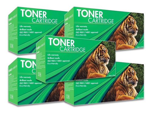 Kit 5 Cartuchos Toner Generico 17a Cf217a M102 130 Con Chip