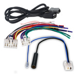 Cabo Usb + Plug Fm + Chicote Para Rádio Rav4 Deh-8128zt