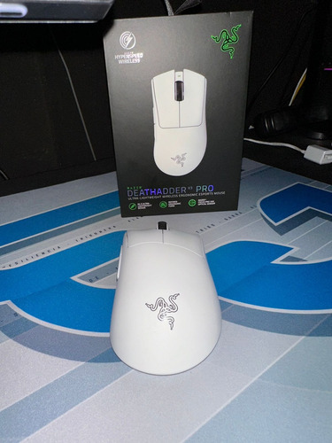 Mouse Gamer Razer Deathadder V3 Pro Wireless Branco