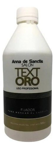Modelador Olio Text Oro D-pantenol Anna De Sanctis 500ml
