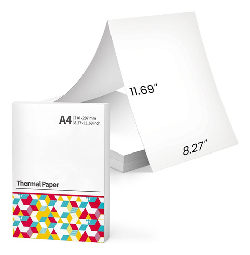 Phomemo M08f Impresora Papel Térmico A4/carta, 100 Hojas