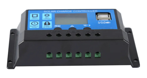 Controlador  Solar 100a Pwm Batería 12/24v Dual Usb