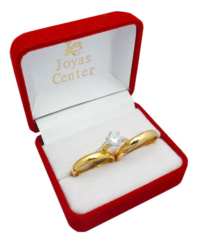 Alianzas Oro 18k 3grs El Par Anillo It Casamiento Compromiso