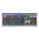 Teclado Gamer Usb Mecanico Gk520 Rgb Preto