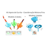 Adaptador Autista Escrita Certa 6 Unds 2 Modelos Lápis Dedo