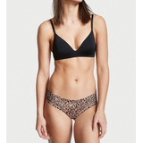 Calcinha Victorias Secret De Renda Hipster Panty Leopard