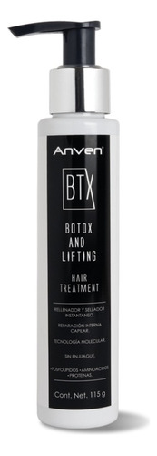 Anven Botox Capilar Para Cabello Sumamente Dañado Color De Cabello Todos Fragancia Del Tratamiento Ninguno