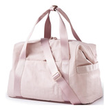 Bolsa De Mano Para Mujer, Viajes, Entrenamiento, Rosa 34l