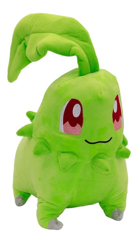 Figura Pokemon - Chikorita Grande - Peluche Premium + Envío