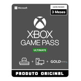 Cartão Xbox Game Pass Ultimate Brasil 3 Meses - 100% Digital