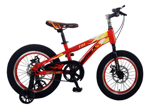 Bicicleta Infantil Para Niños Gossa R16 Fire