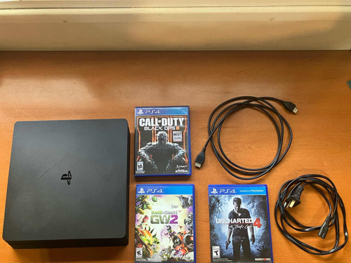 Play Station 4 500gb Usada +3 Juegos