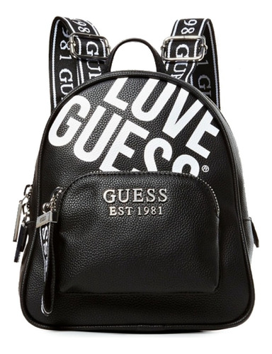 Mochila Guess Con Bolsa Guardapolvo De Regalo 