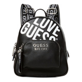 Mochila Guess Con Bolsa Guardapolvo De Regalo 