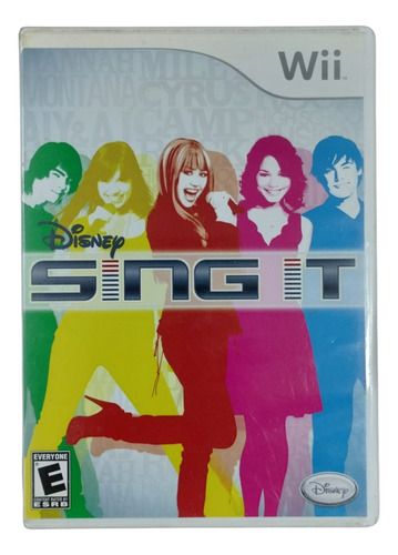 Disney Sing It Juego Original Nintendo Wii