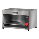 Forno Gás Infravermelho Gratinador 65 Lts Metalcubas Fsg 65 Cor Prateado