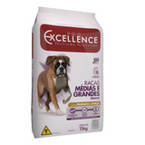 Ração Cão Sênior Méd/grande Frango/arroz 15kg Dog Excellence