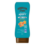 Protector Solar  Hawaiian Tropic  Sport Island 50fps  En Loción 240ml