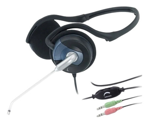 Auriculares Genius Hs-300n Vincha Microfono Control Volumen