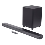 Home Theater Jbl Bar 5.1 4k Subwoofer 10  Inalambrico 550w Color Black