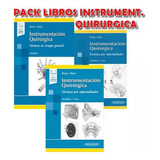 Pack Broto Instrumentacion Quirurgica 3 Tomos Libros Nuevos