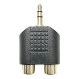 Adaptador Audio Rca Splitter Macho Jack 3.5mm Estereo Plug E