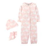 Pijama Carter's Conejito Bebe Niña 3 Piezas Algodon Rn