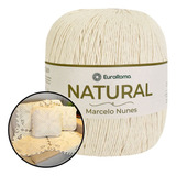 Barbante Natural Marcelo Nunes Euroroma Cru Crochê Tapete