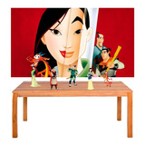 Kit Festa Mulan Display + Painel 100x60cm